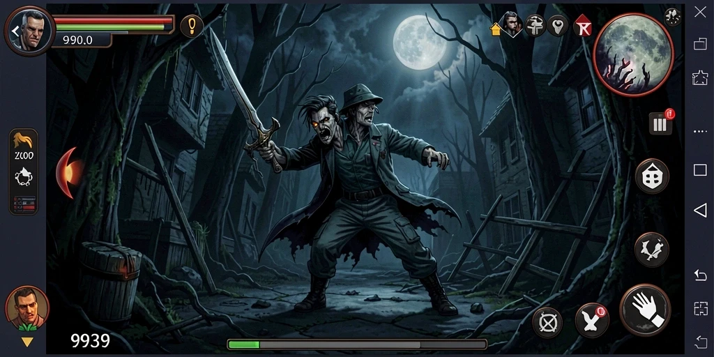 Gameplay menegangkan dalam suasana mencekam di 9939.