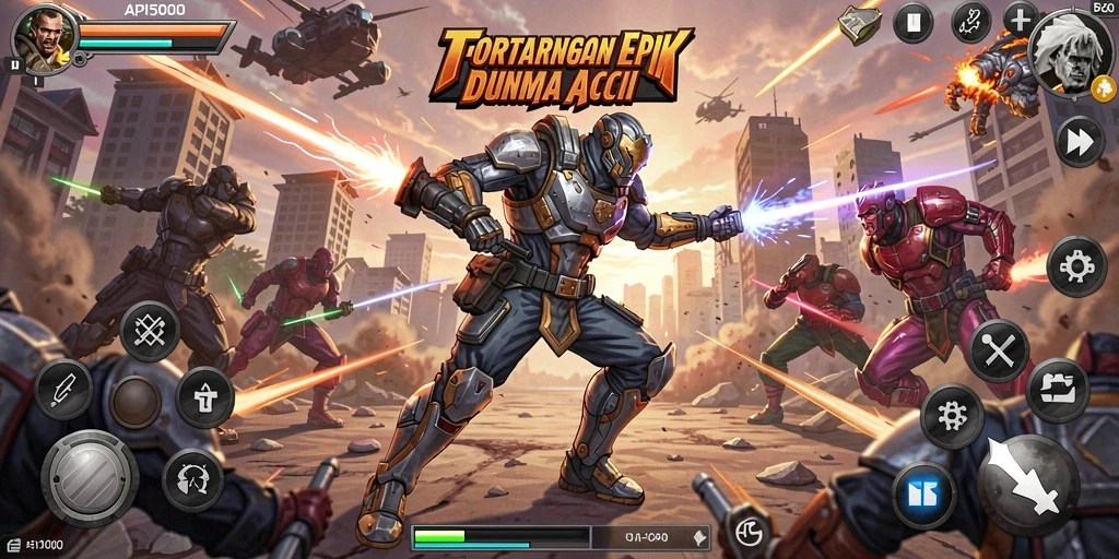 Gameplay API5000 yang menegangkan dengan grafis luar biasa.