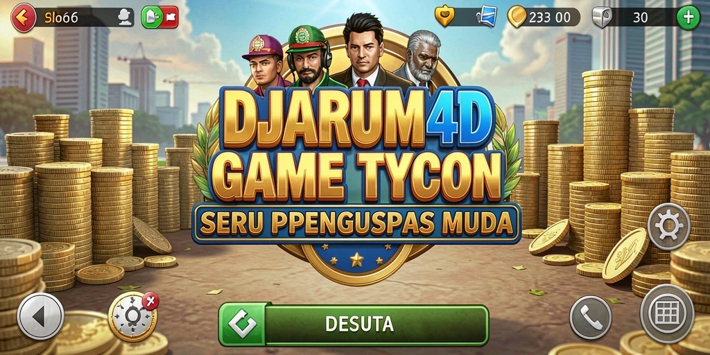 Tampilan gameplay DJARUM4D yang menarik dan penuh strategi.