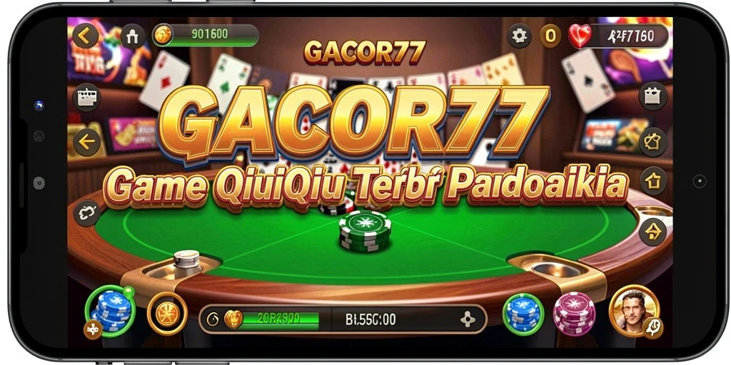 Gameplay seru GACOR77 dengan interaksi pemain QiuQiu.