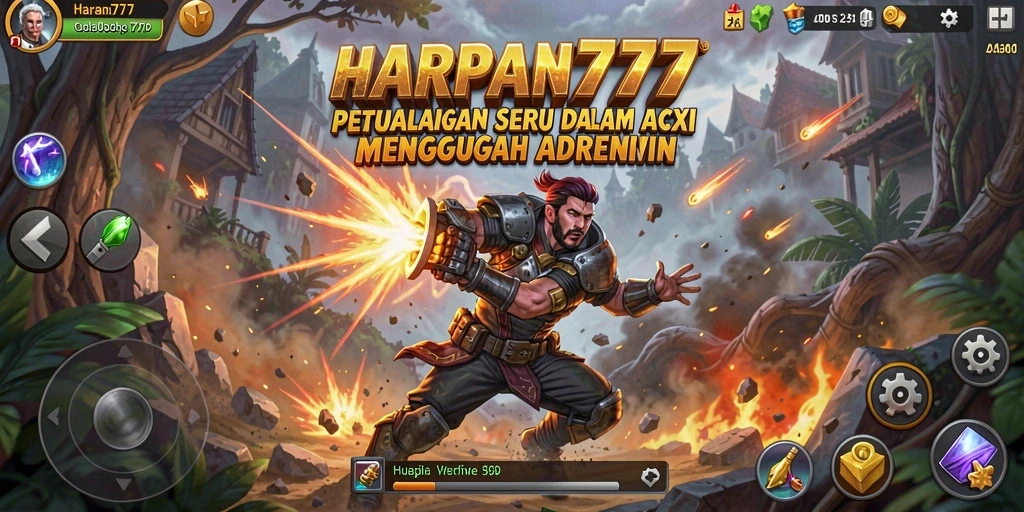 Tampilan gameplay seru dari HARAPAN777 dengan aksi mendebarkan.