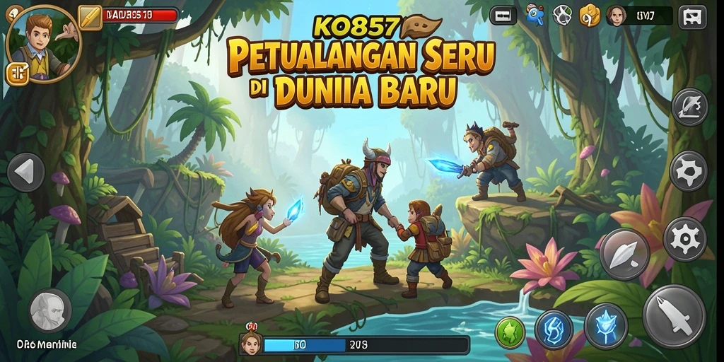 Gameplay seru dan mendebarkan di dunia petualangan KO857.