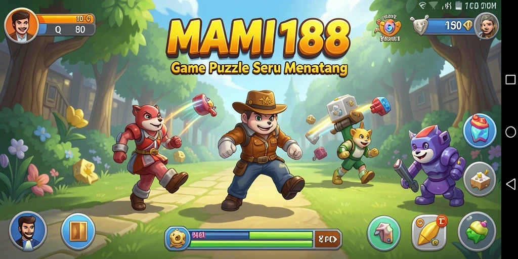 Tampilan gameplay seru dan menantang dari MAMI188.