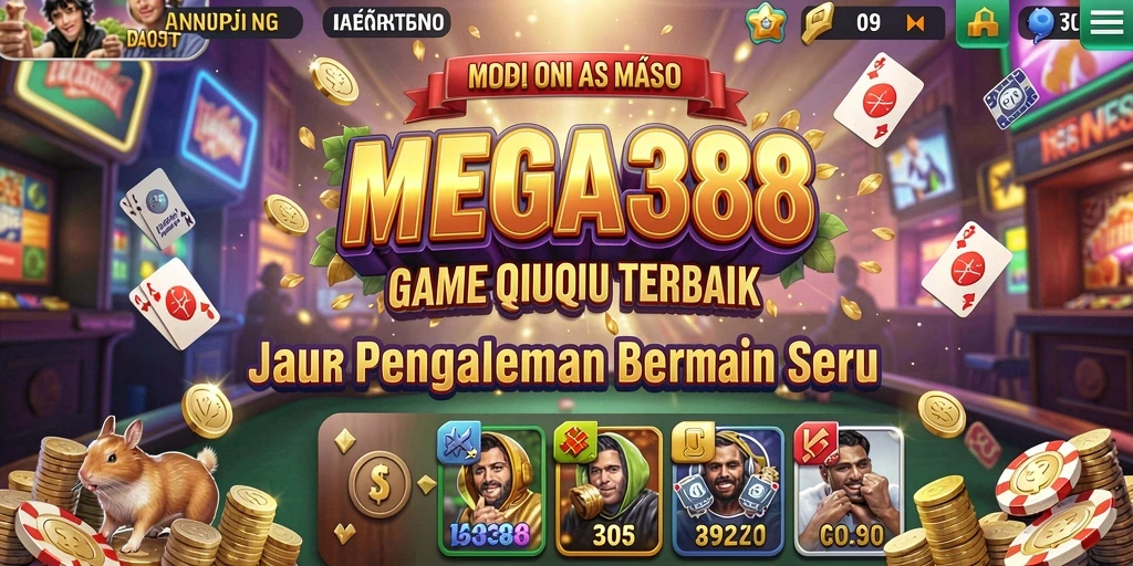 Tampilan keren dari gameplay QiuQiu di MEGA388.