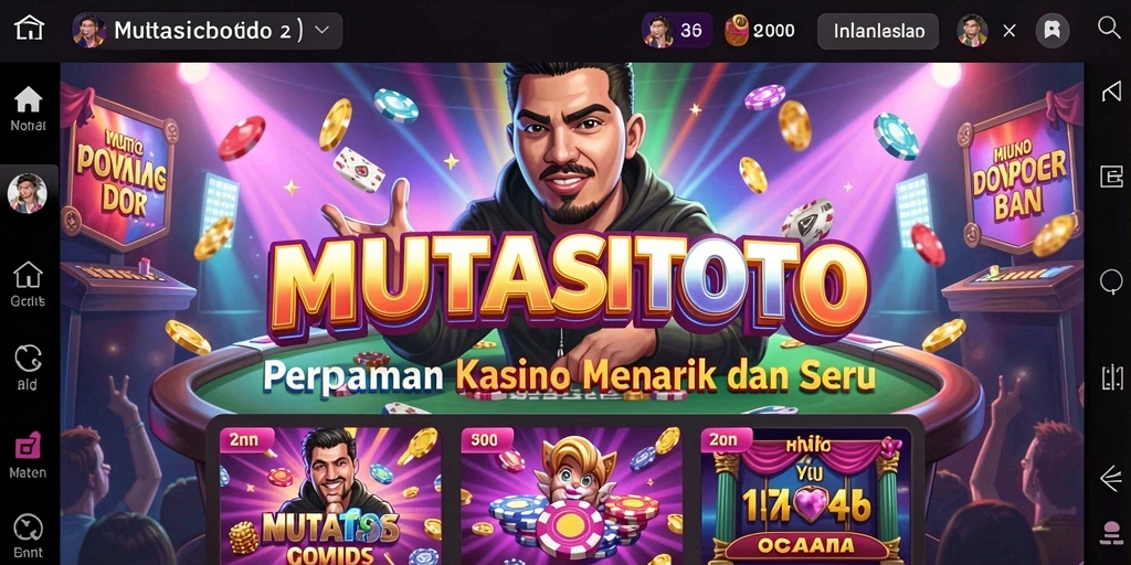 Tampilan gameplay menarik dan seru di MUTASITOTO.