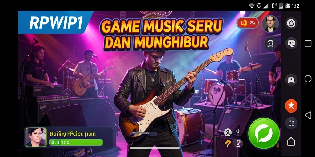 Tampilan menarik RPVIP1 dengan gameplay musik yang seru dan interaktif.