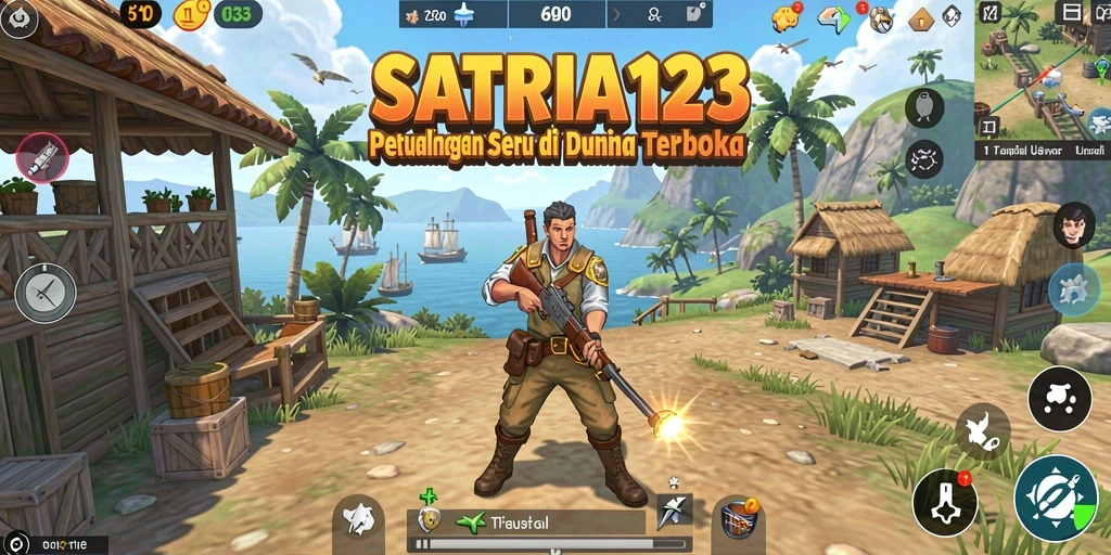 Gameplay menakjubkan di dunia terbuka SATRIA123.