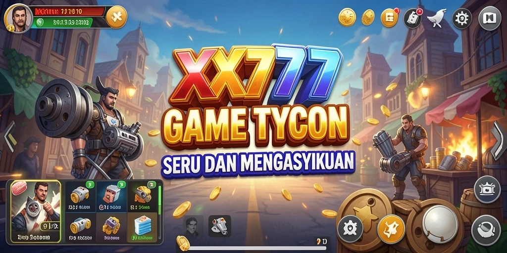 Tampilan gameplay seru dan menantang dari XXX777.